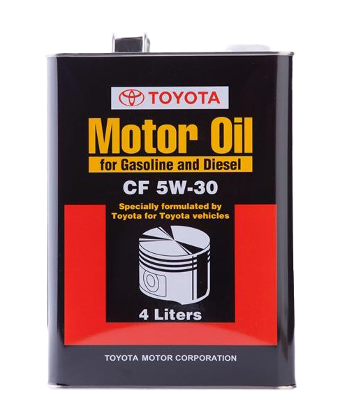 Моторное масло Toyota DIESEL CF 5W-30, 4л